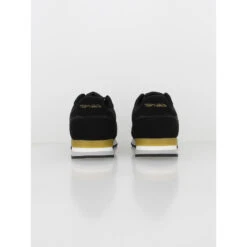 Baskets Basses Matelassées Noir Homme - Teddy Smith -spartoo shop baskets basses matelassees noir homme teddy smith 2