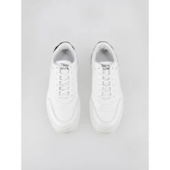 Baskets En Cuir High Life Blanc Noir Homme - Teddy Smith -spartoo shop baskets en cuir high life blanc noir homme teddy smith 3