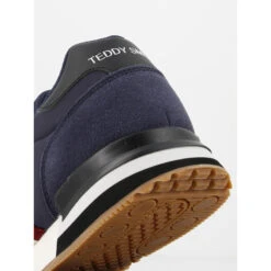 Baskets Textile Bleu Marine Homme - Teddy Smith -spartoo shop baskets textile bleu marine homme teddy smith 5