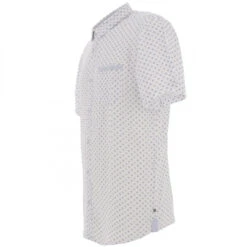 Chemise Manches Courtes Eldin Blanc Homme - Teddy Smith -spartoo shop chemise manches courtes eldin blanc homme teddy smith 4