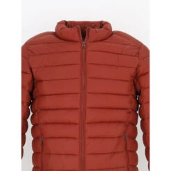 Doudoune à Capuche Blight Bordeaux Homme - Teddy Smith -spartoo shop doudoune a capuche blight bordeaux homme teddy smith 2