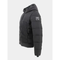 Doudoune à Capuche Farel Noir Garçon - Teddy Smith -spartoo shop doudoune a capuche farel noir garcon teddy smith 2