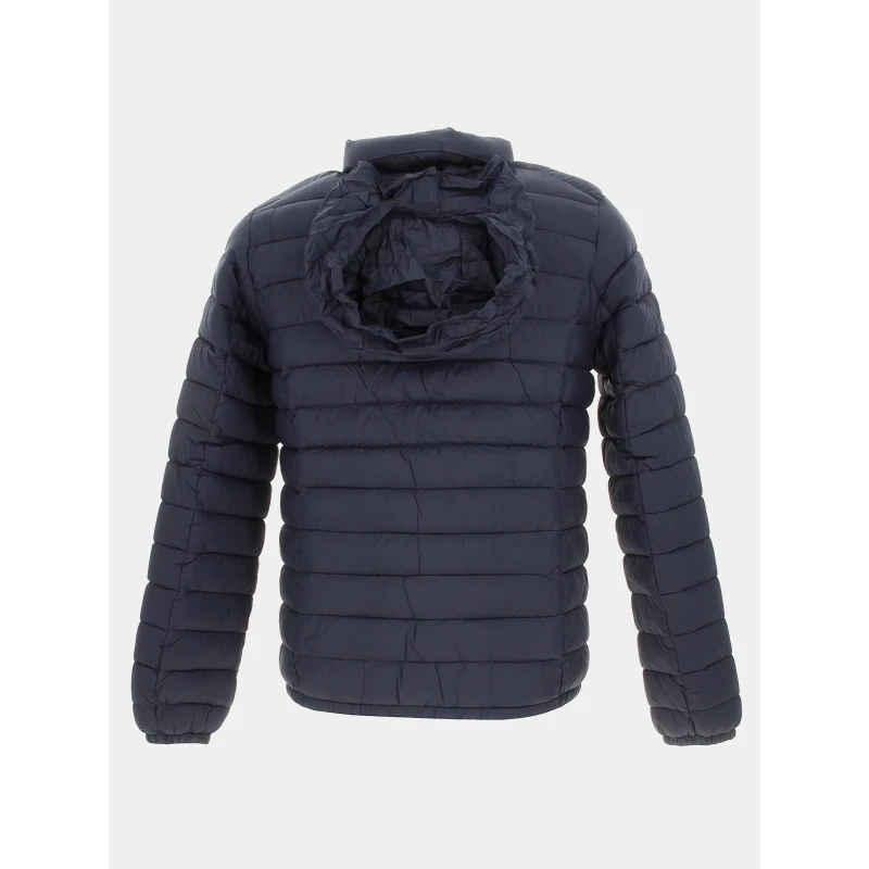 Doudoune Blight Logo Badge Uni Bleu Marine Homme - Teddy Smith 4 Doudoune Blight Logo Badge Uni Bleu Marine Homme - Teddy Smith – Image 2