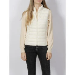 Doudoune Sans Manche Terry Blanc Femme - Teddy Smith