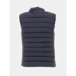 spartoo shop -spartoo shop doudoune sans manche terry bleu marine femme teddy smith 1