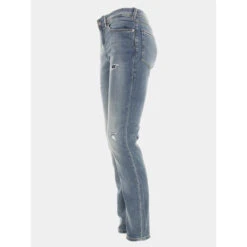 Jean Skinny Kurt Destroy Bleu Fille - Teddy Smith -spartoo shop jean skinny kurt destroy bleu fille teddy smith 2