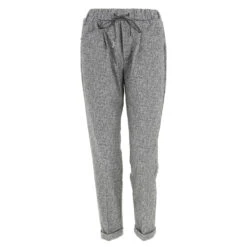 Pantalon 3/4 Carrot New Charbon Noir Femme - Teddy Smith