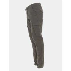 Pantalon Cargo Murray Kaki Garçon - Teddy Smith -spartoo shop pantalon cargo murray kaki garcon teddy smith 2