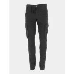 Pantalon Cargo Murray Utilitaire Noir Garçon - Teddy Smith