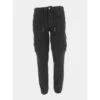 Pantalon Cargo Pikers Noir Homme - Teddy Smith 1 Pantalon Cargo Pikers Noir Homme - Teddy Smith -spartoo shop pantalon cargo pikers noir homme teddy smith