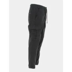 Pantalon Cargo Pikers Noir Homme - Teddy Smith -spartoo shop pantalon cargo pikers noir homme teddy smith 3