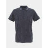 Polo Imprimés Blanc Pasy 2 Bleu Marine Homme - Teddy Smith