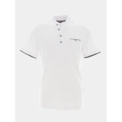Polo Moro Blanc Homme - Teddy Smith