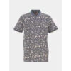Polo Pasy Floral Noir Homme - Teddy Smith