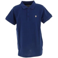 Polo Pilote Bleu Marine Garçon - Teddy Smith