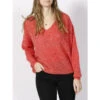 Pull Laine Mag Rouge Femme - Teddy Smith
