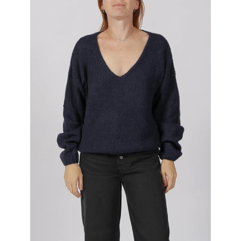 Pull Molly Bleu Marine Femme - Teddy Smith 3 Pull Molly Bleu Marine Femme - Teddy Smith