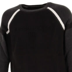 Pull Neo Logo En Relief Noir Homme - Teddy Smith -spartoo shop pull neo logo en relief noir homme teddy smith 2