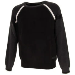 Pull Neo Logo En Relief Noir Homme - Teddy Smith