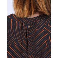 Robe Kary Rayures Bleu Marine Femme - Teddy Smith -spartoo shop robe kary rayures bleu marine femme teddy smith 3