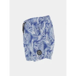 Short De Bain à Fleurs Nova Bleu Garçon - Teddy Smith -spartoo shop short de bain a fleurs nova bleu garcon teddy smith 2