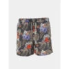 Short De Bain à Fleurs Nova Noir Garçon - Teddy Smith