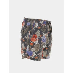 Short De Bain à Fleurs Nova Noir Garçon - Teddy Smith -spartoo shop short de bain a fleurs nova noir garcon teddy smith 3