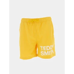 Short De Bain Diaz Jaune Homme - Teddy Smith