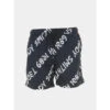 Short De Bain Imprimés Logo Nova Noir Garçon - Teddy Smith -spartoo shop short de bain imprimes logo nova noir garcon teddy smith