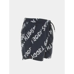 Short De Bain Imprimés Logo Nova Noir Garçon - Teddy Smith -spartoo shop short de bain imprimes logo nova noir garcon teddy smith 3
