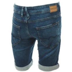 Short En Jean Scotty 3 Bleu Marine Garçon - Teddy Smith -spartoo shop short en jean scotty 3 bleu marine garcon teddy smith 4