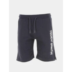 Short Jogging Mickael Bleu Marine Garçon - Teddy Smith