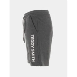 Short Jogging Mickael Gris Anthracite Homme - Teddy Smith -spartoo shop short jogging mickael gris anthracite homme teddy smith 2