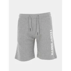 Short Jogging Mickael Gris Chiné Garçon - Teddy Smith