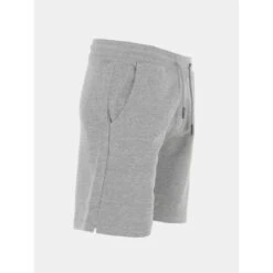 Short Jogging Mickael Gris Chiné Garçon - Teddy Smith -spartoo shop short jogging mickael gris chine garcon teddy smith 3