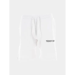 Short Jogging Required Blanc Garçon - Teddy Smith