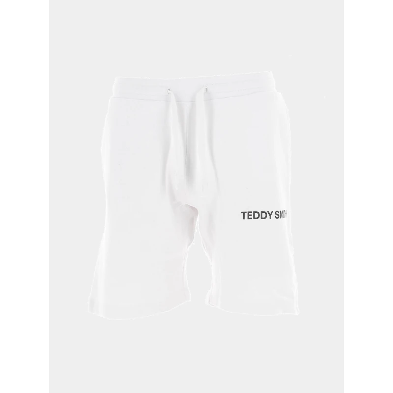 Short Jogging Required Blanc Garçon - Teddy Smith 3 Short Jogging Required Blanc Garçon - Teddy Smith