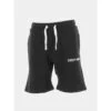 Short Jogging Required Noir Garçon - Teddy Smith -spartoo shop short jogging required noir garcon teddy smith