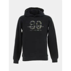 Sweat à Capuche Alt Noir Garçon - Teddy Smith