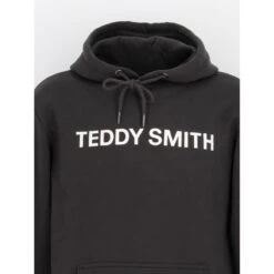 Sweat à Capuche David Logo Basique Noir Homme - Teddy Smith 8 Sweat à Capuche David Logo Basique Noir Homme - Teddy Smith -spartoo shop sweat a capuche david logo basique noir homme teddy smith 2