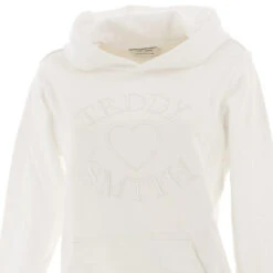 Sweat à Capuche Kea Blanc Fille - Teddy Smith -spartoo shop sweat a capuche kea blanc fille teddy smith 2