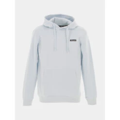 Sweat à Capuche Nark Bleu Ciel Homme - Teddy Smith