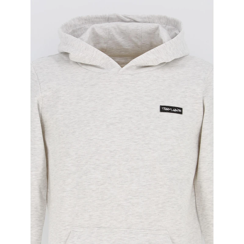 Sweat à Capuche Nark Gris Enfant - Teddy Smith 4 Sweat à Capuche Nark Gris Enfant - Teddy Smith – Image 2