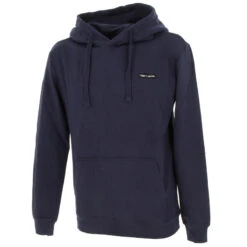 Sweat à Capuche Nark Logo Badge Marine Homme - Teddy Smith