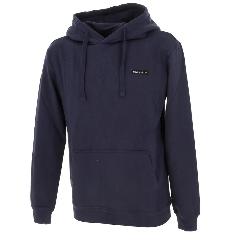 Sweat à Capuche Nark Logo Badge Marine Homme - Teddy Smith 3 Sweat à Capuche Nark Logo Badge Marine Homme - Teddy Smith
