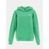 Sweat à Capuche Required Vert Fille - Teddy Smith -spartoo shop sweat a capuche required vert fille teddy smith