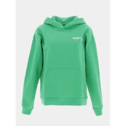 Sweat à Capuche Required Vert Fille - Teddy Smith