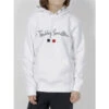 Sweat à Capuche Seven Blanc Garçon - Teddy Smith