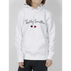 Sweat à Capuche Seven Blanc Garçon - Teddy Smith