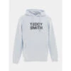 Sweat à Capuche Siclass Bleu Ciel Homme - Teddy Smith